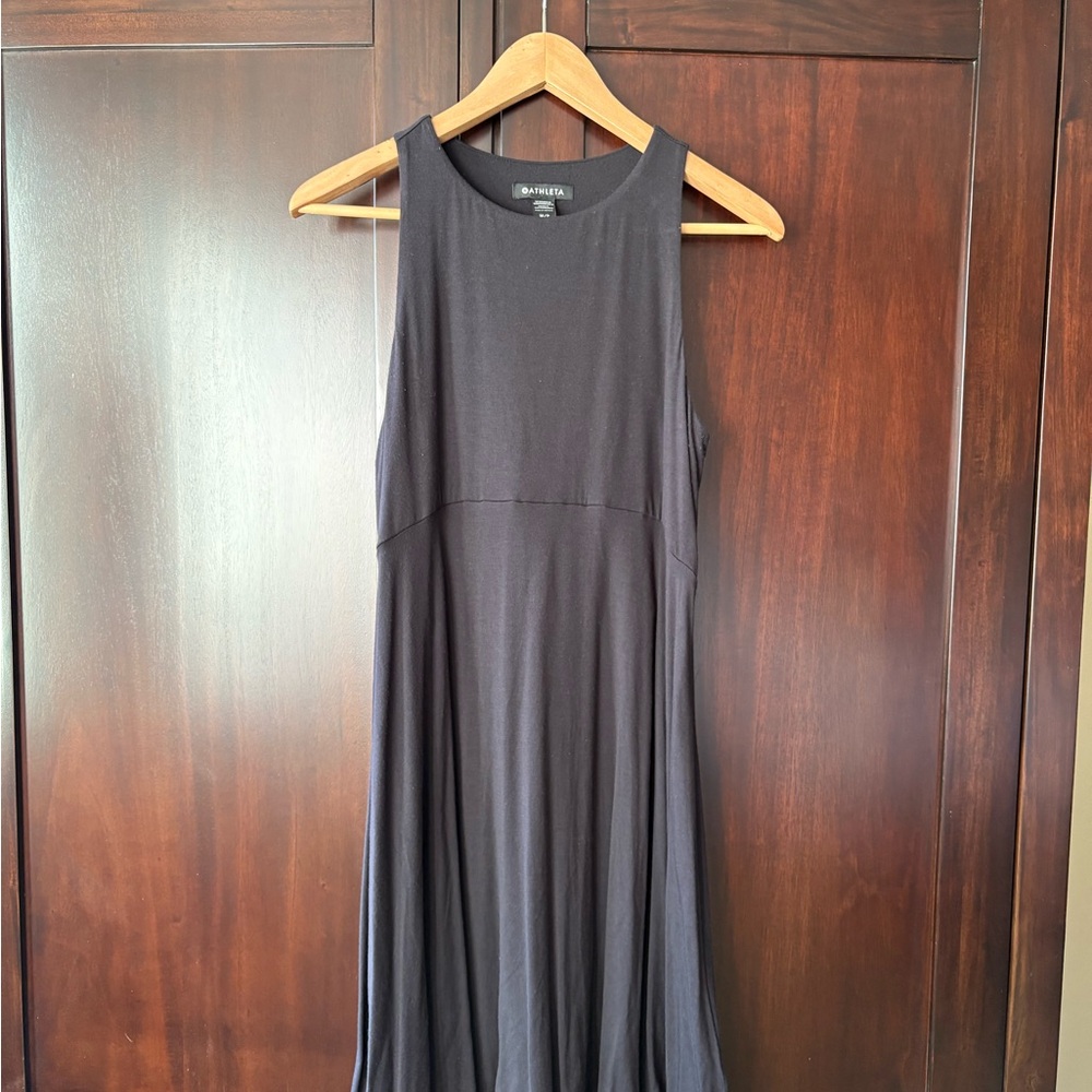 Athleta Santorini \ Black Sleeveless Dress